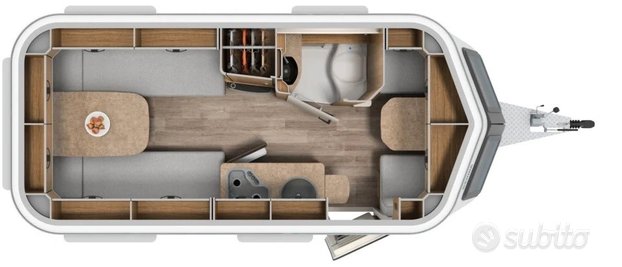 Caravan HYMER ERIBA Touring 540 PRONTA CONSEGNA