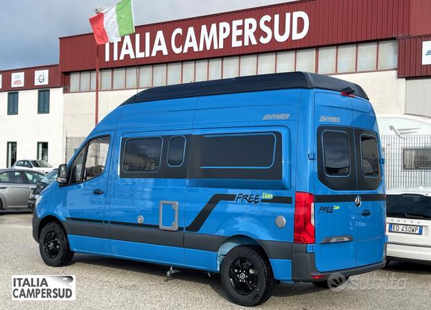 Camper Hymer Free S600 Nuovo Mercedes Furgonato