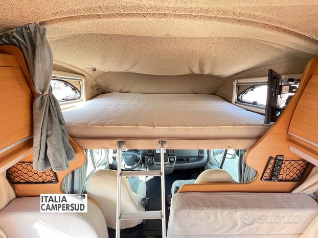 Camper Mobilvetta Naxos M42 Mansardato Fiat 2008