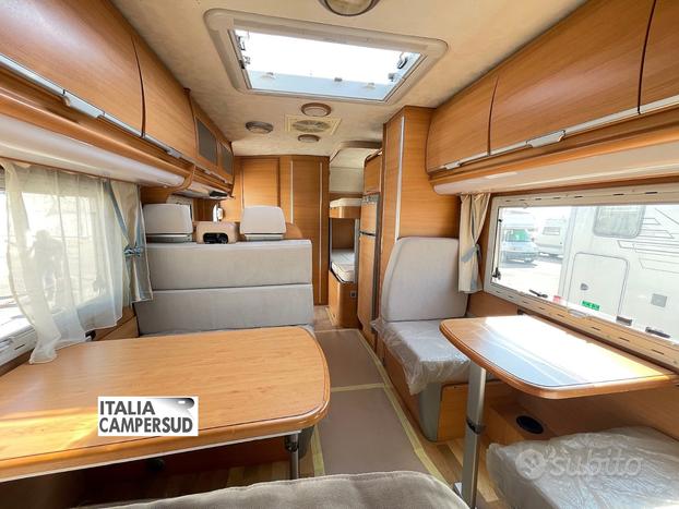 Camper Mobilvetta Naxos M42 Mansardato Fiat 2008