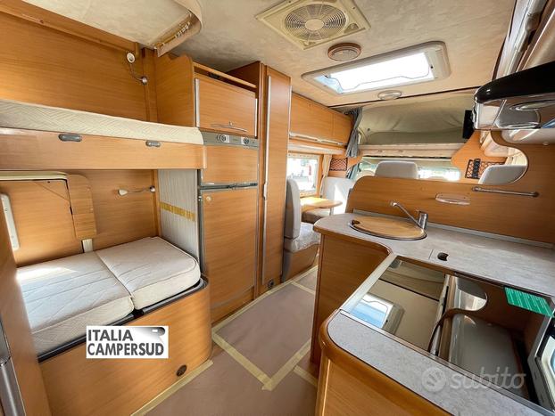 Camper Mobilvetta Naxos M42 Mansardato Fiat 2008