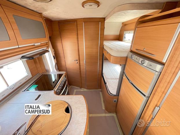 Camper Mobilvetta Naxos M42 Mansardato Fiat 2008