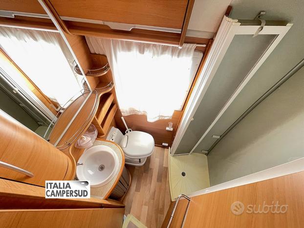 Camper Mobilvetta Naxos M42 Mansardato Fiat 2008