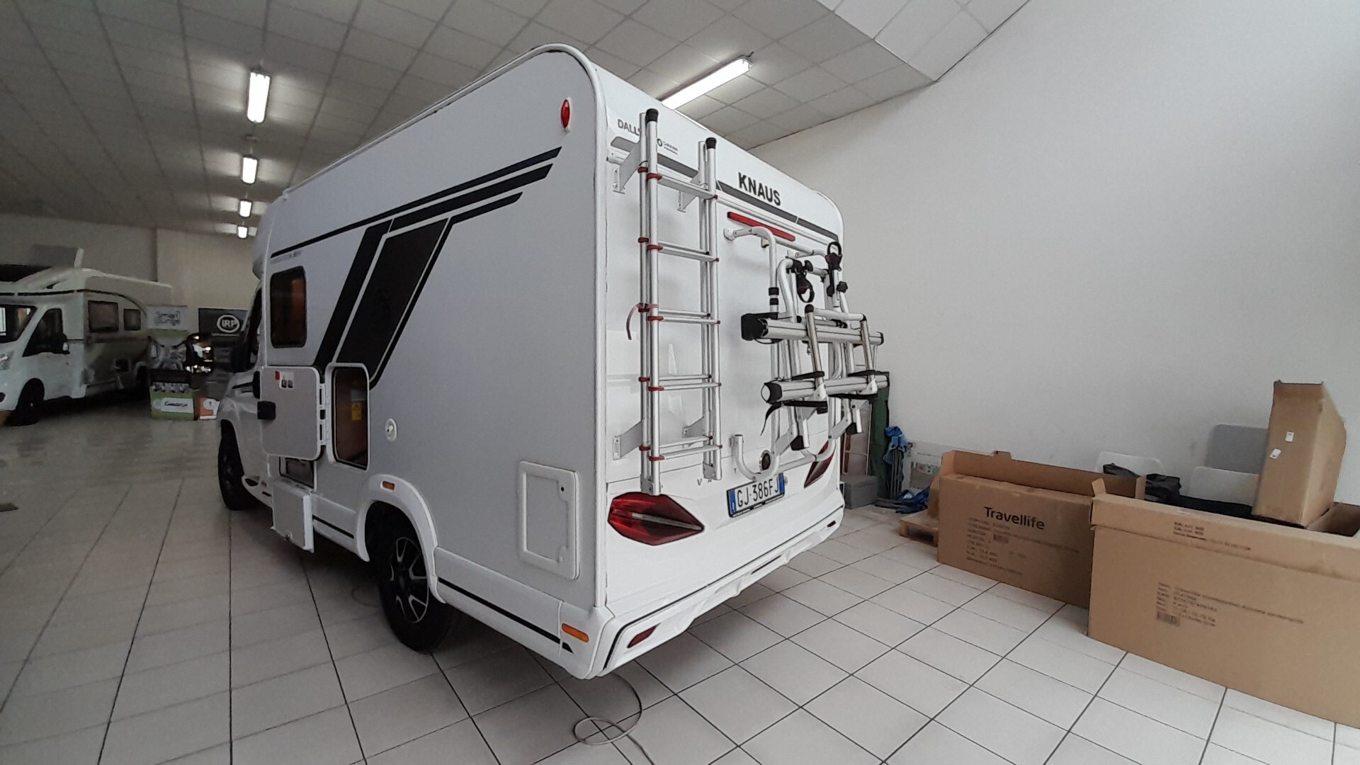 KNAUS VAN TI 550 MF VANSATION SEMINTEGRALE COMPATT