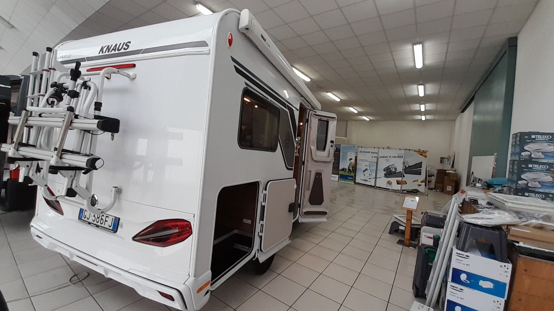 KNAUS VAN TI 550 MF VANSATION SEMINTEGRALE COMPATT