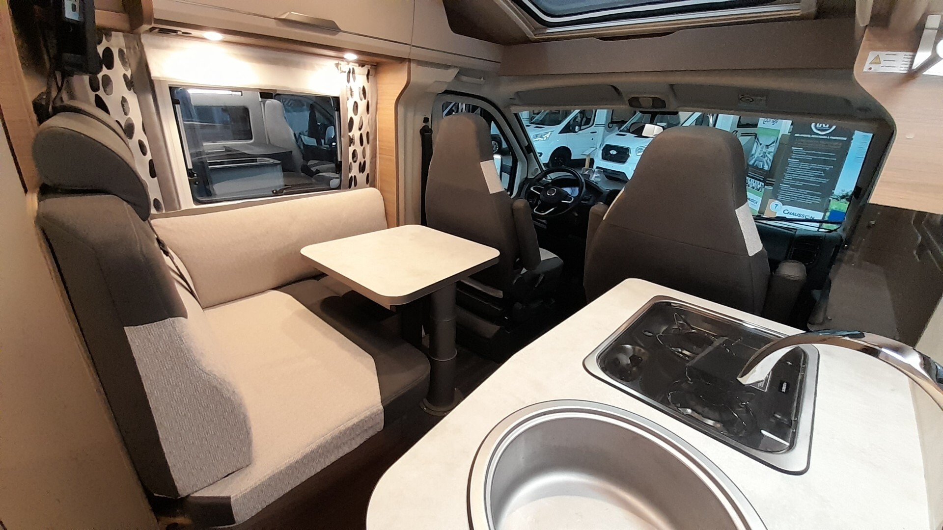 KNAUS VAN TI 550 MF VANSATION SEMINTEGRALE COMPATT
