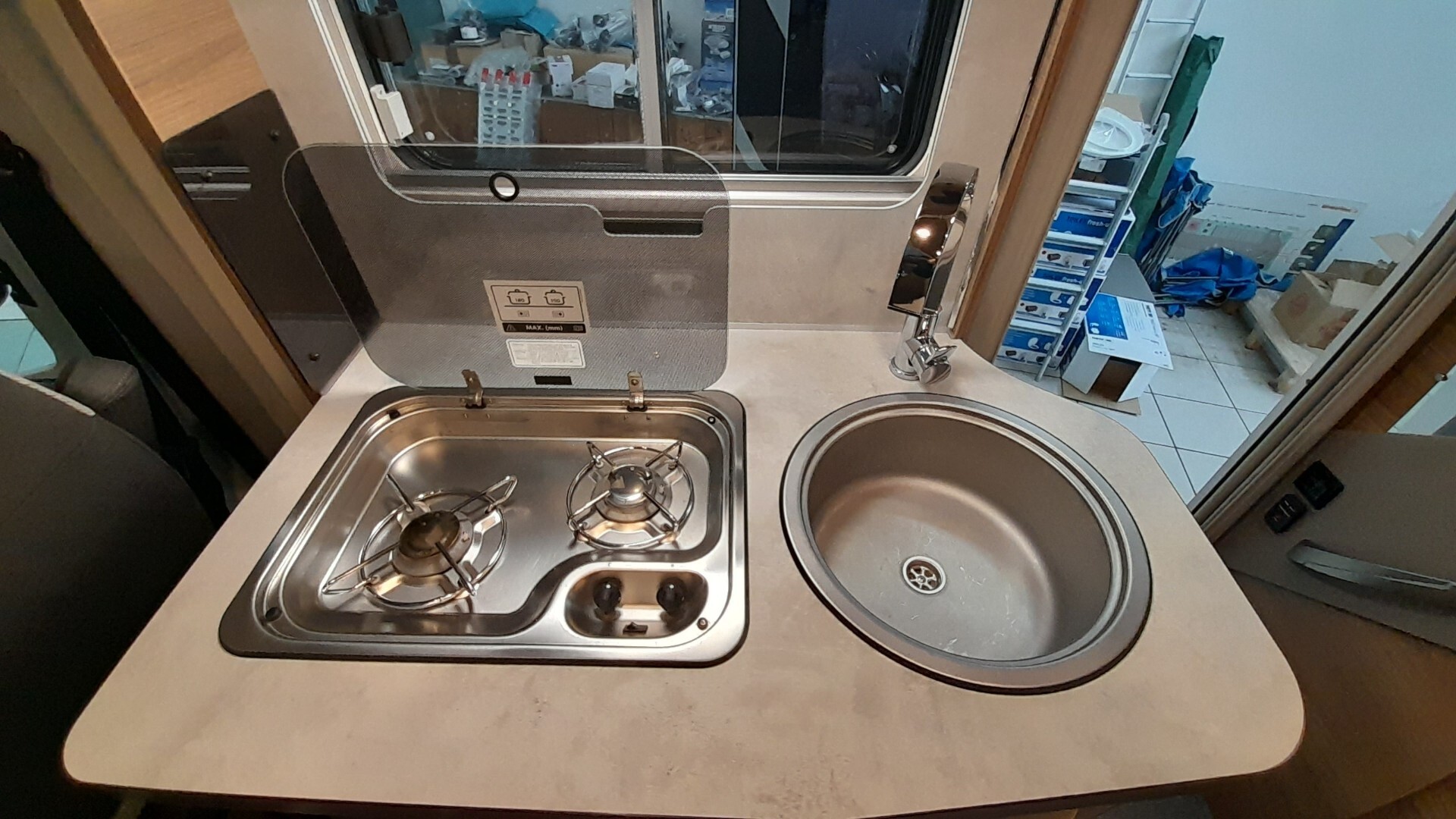 KNAUS VAN TI 550 MF VANSATION SEMINTEGRALE COMPATT