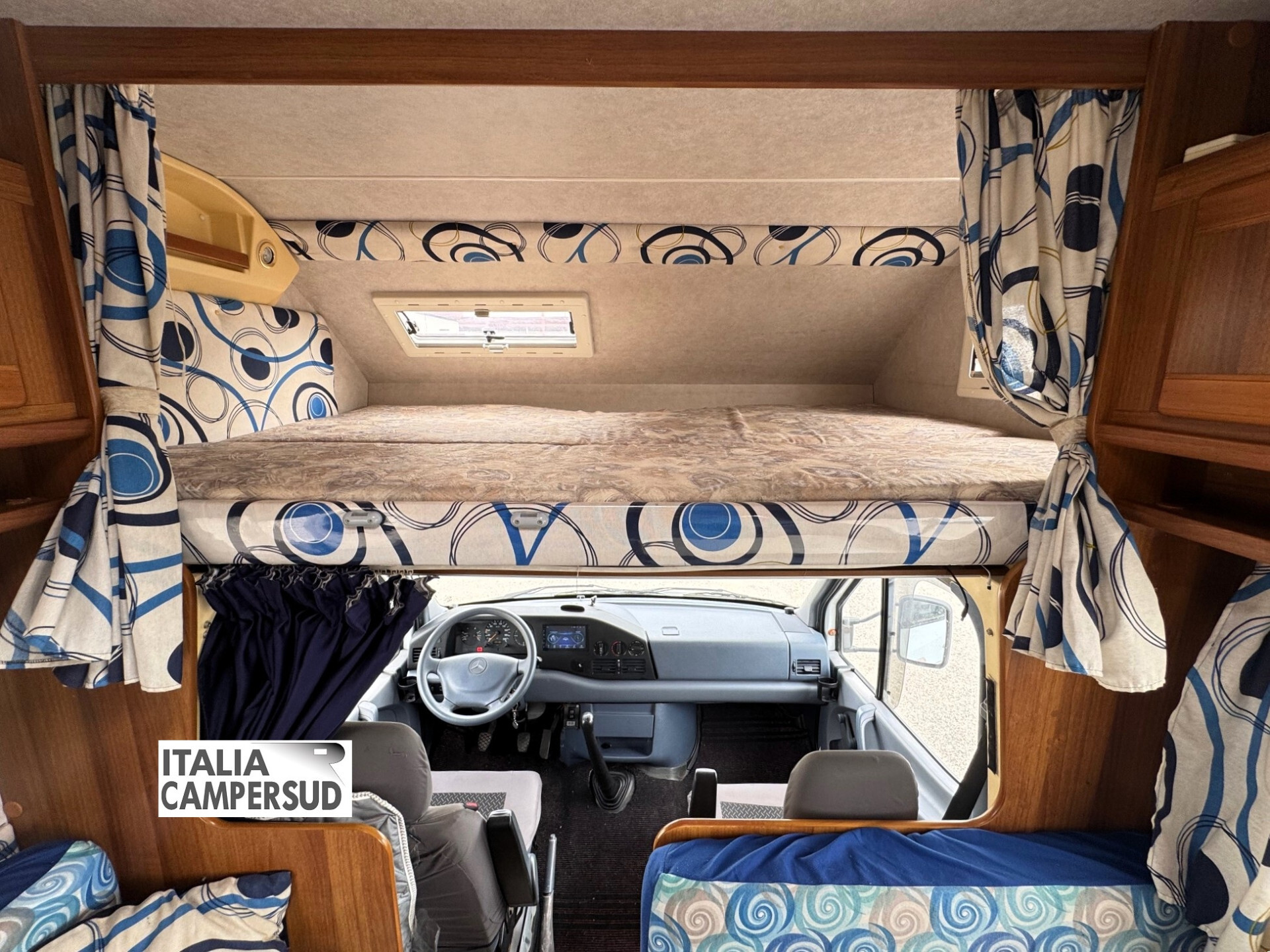 Camper Rimor SuperBrig 728 Mansardato Mercedes Del