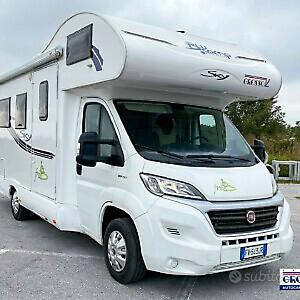 Camper Mansardato Blucamp Skyfree 2019 4 posti