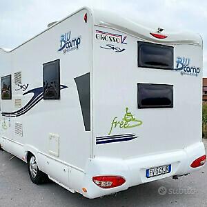 Camper Mansardato Blucamp Skyfree 2019 4 posti