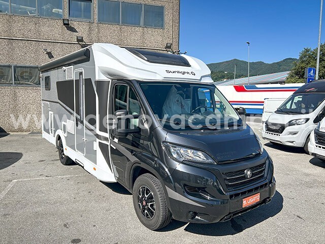 Sunlight T68 Adventure Semintegrale letto basculan