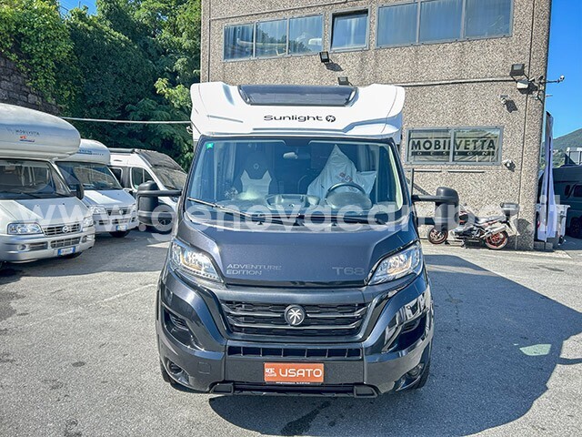 Sunlight T68 Adventure Semintegrale letto basculan