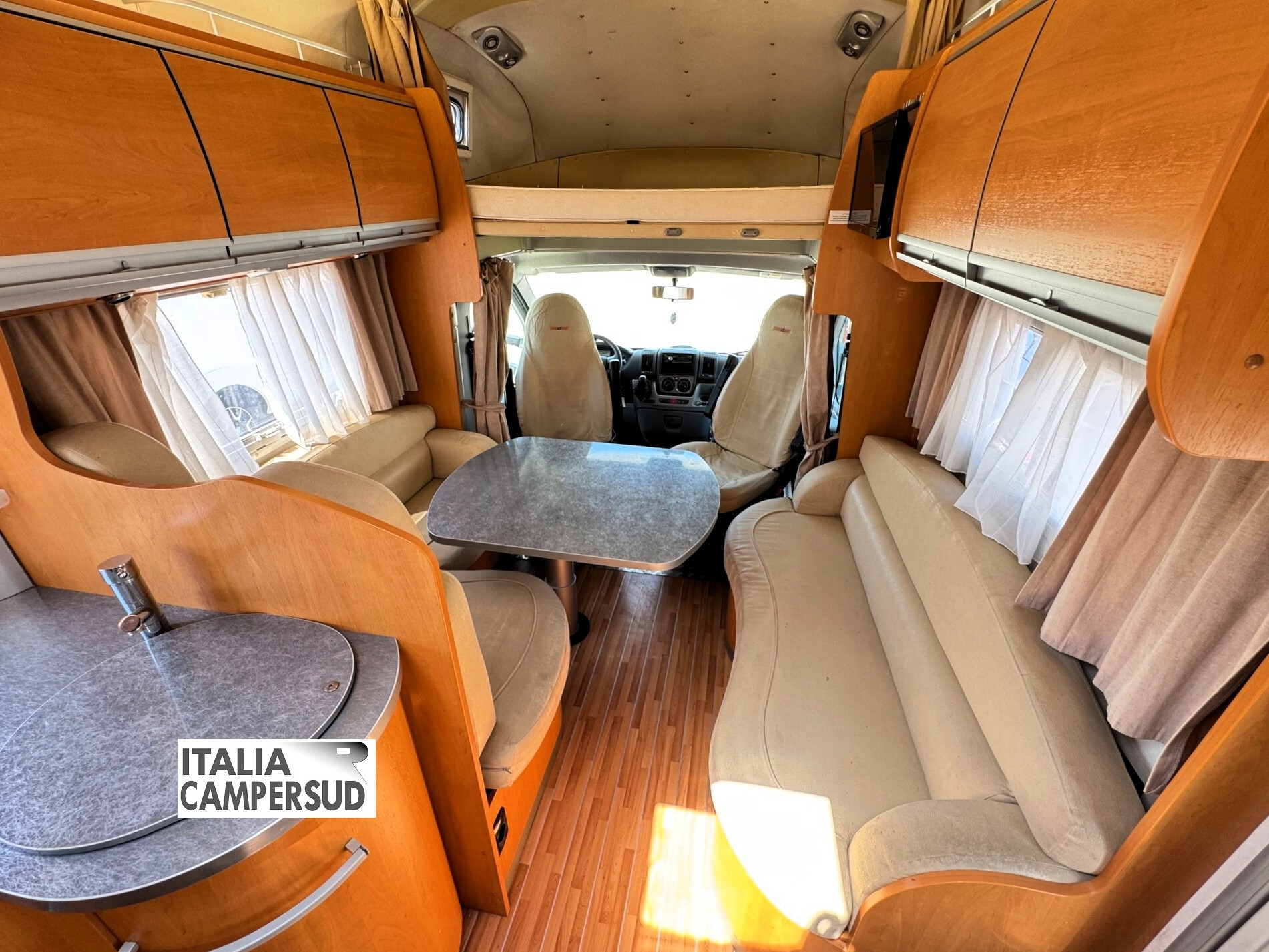 Camper Ci Mizar GTL Living Mansardato Fiat Ducato 