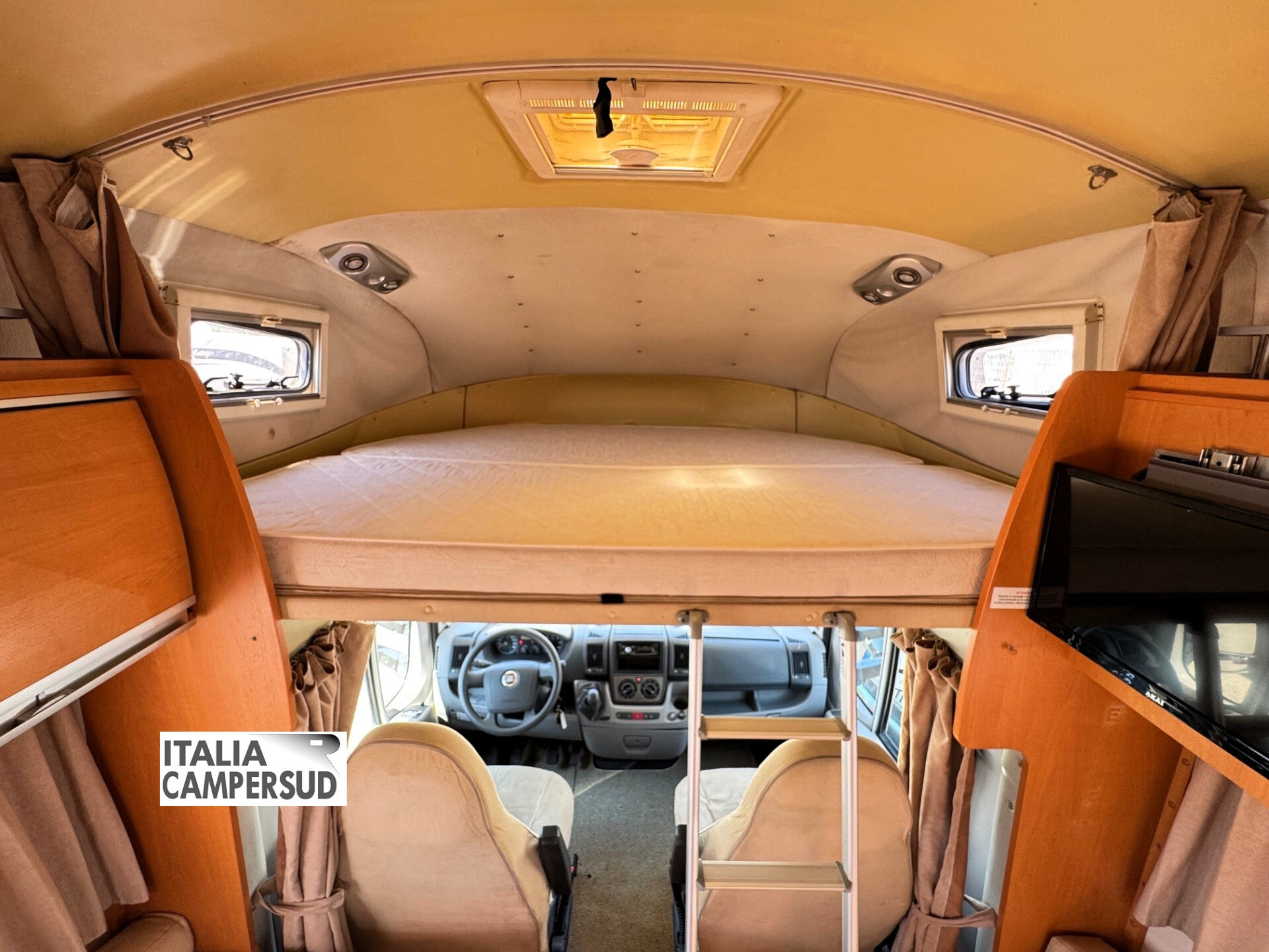 Camper Ci Mizar GTL Living Mansardato Fiat Ducato 