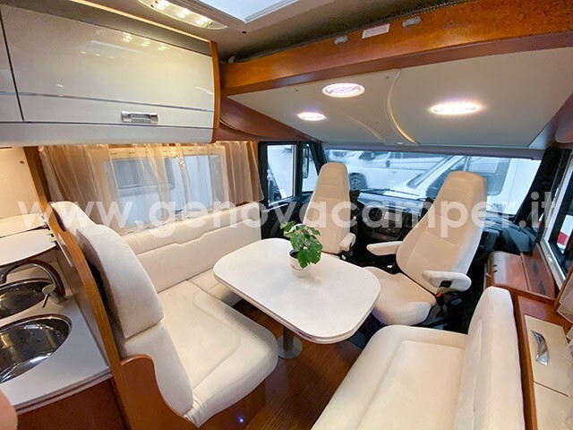 Laika Ecovip 709 Motorhome Letti Gemelli + Garage