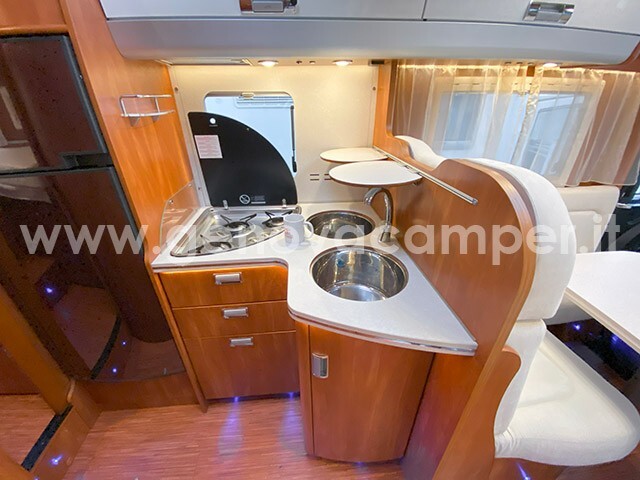 Laika Ecovip 709 Motorhome Letti Gemelli + Garage