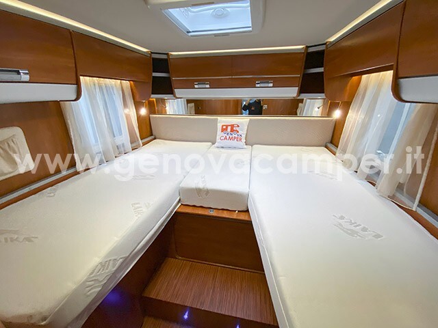 Laika Ecovip 709 Motorhome Letti Gemelli + Garage