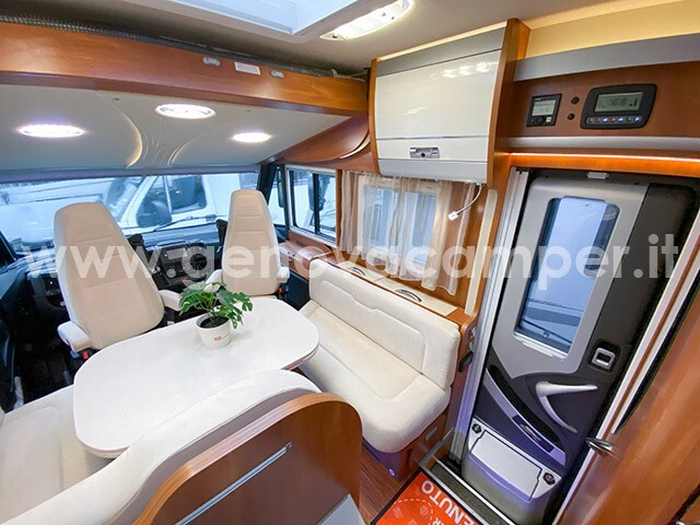 Laika Ecovip 709 Motorhome Letti Gemelli + Garage