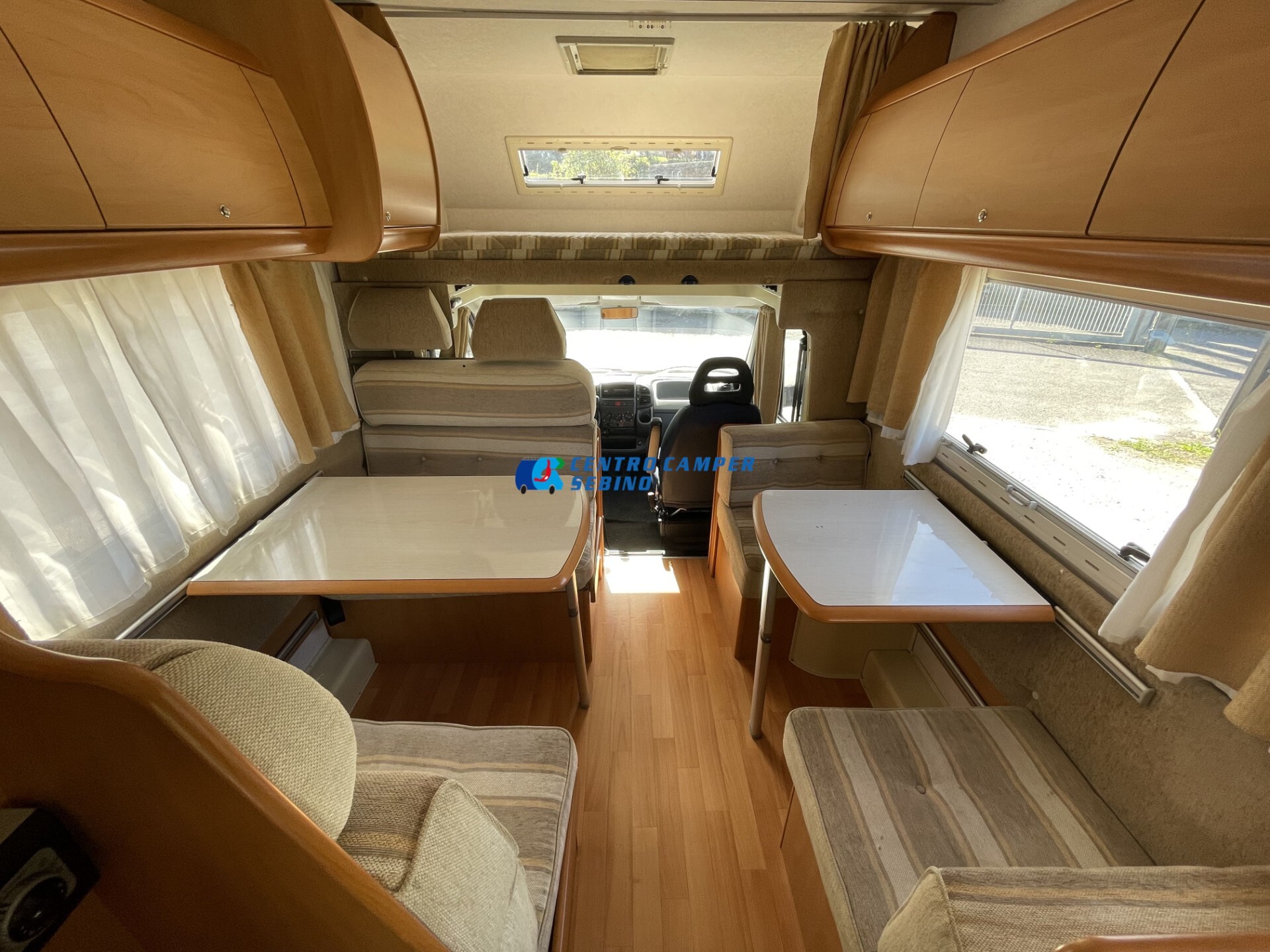 Elnagh Joxy 11 camper mansardato 7 mt doppio tavol