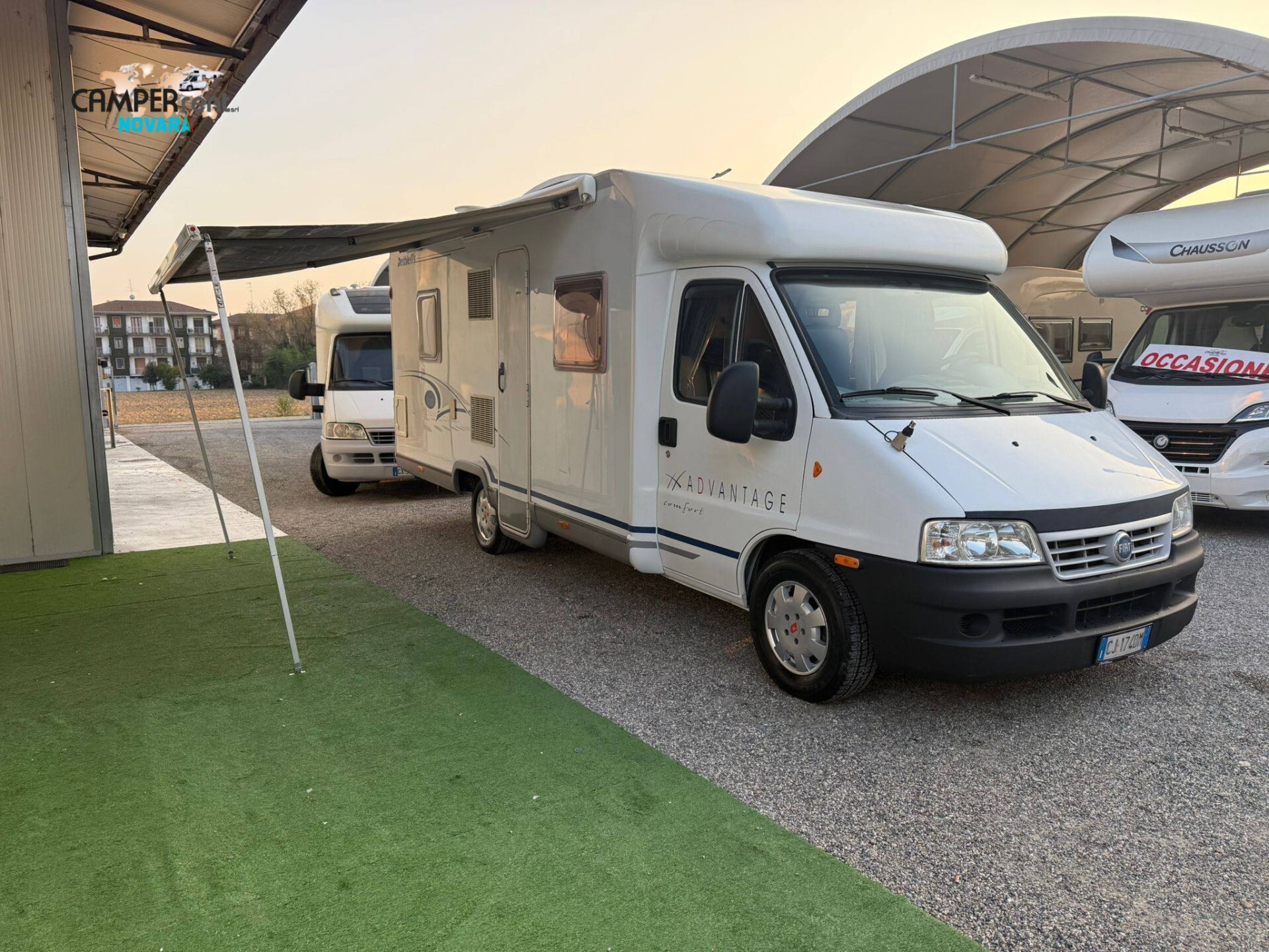 DETHLEFFS ADVANTAGE COMFORT SEMINTEGRALE LETTO ALL