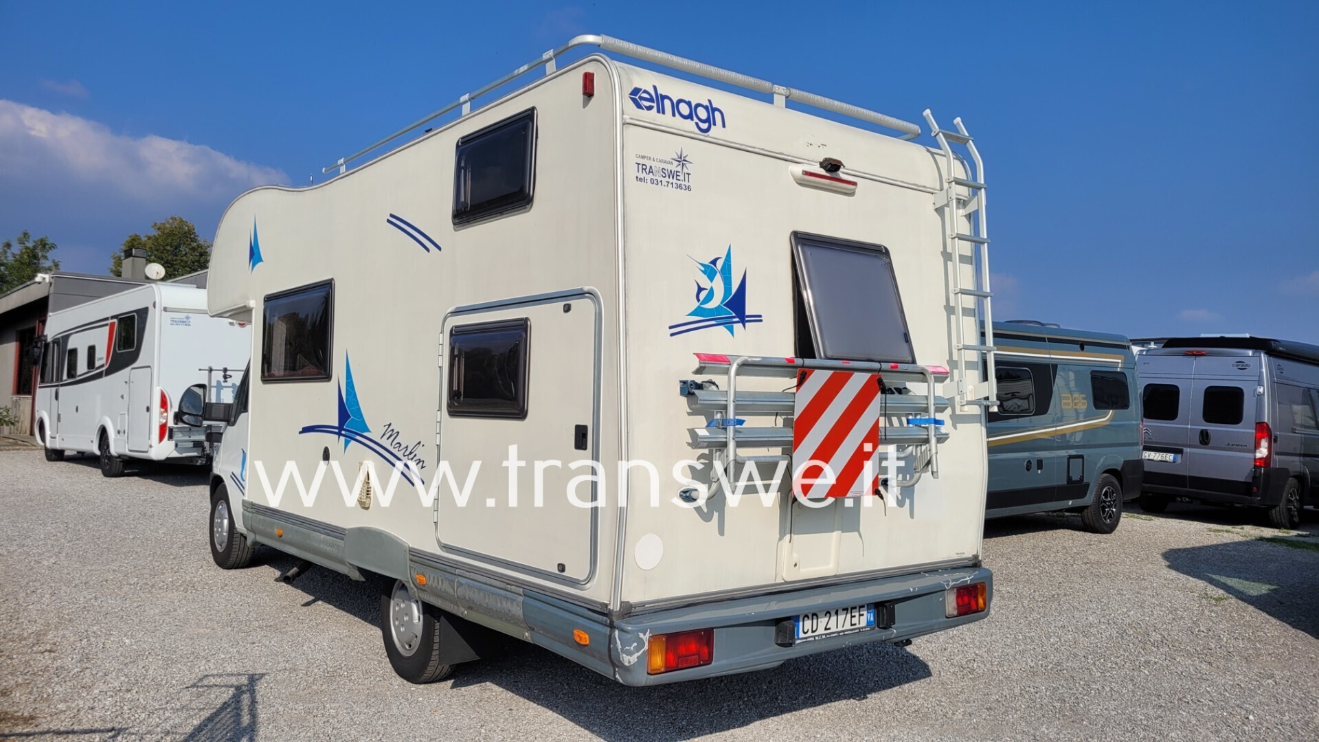 Elnagh Big Marlin camper 7 posti doppio tavolo