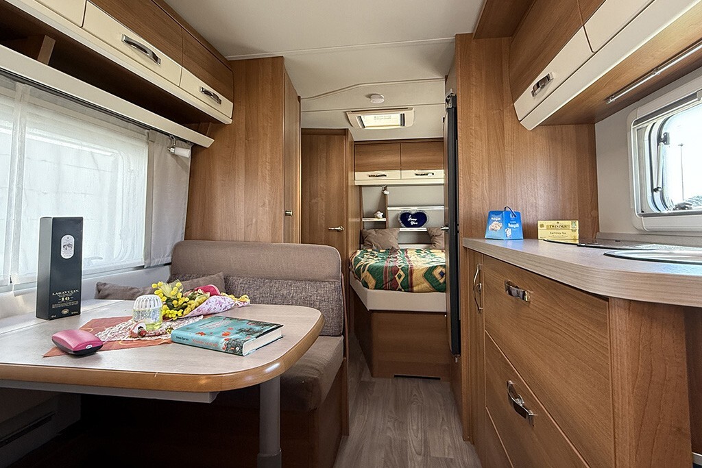Tabbert Da Vinci 550 DM caravan 6 posti