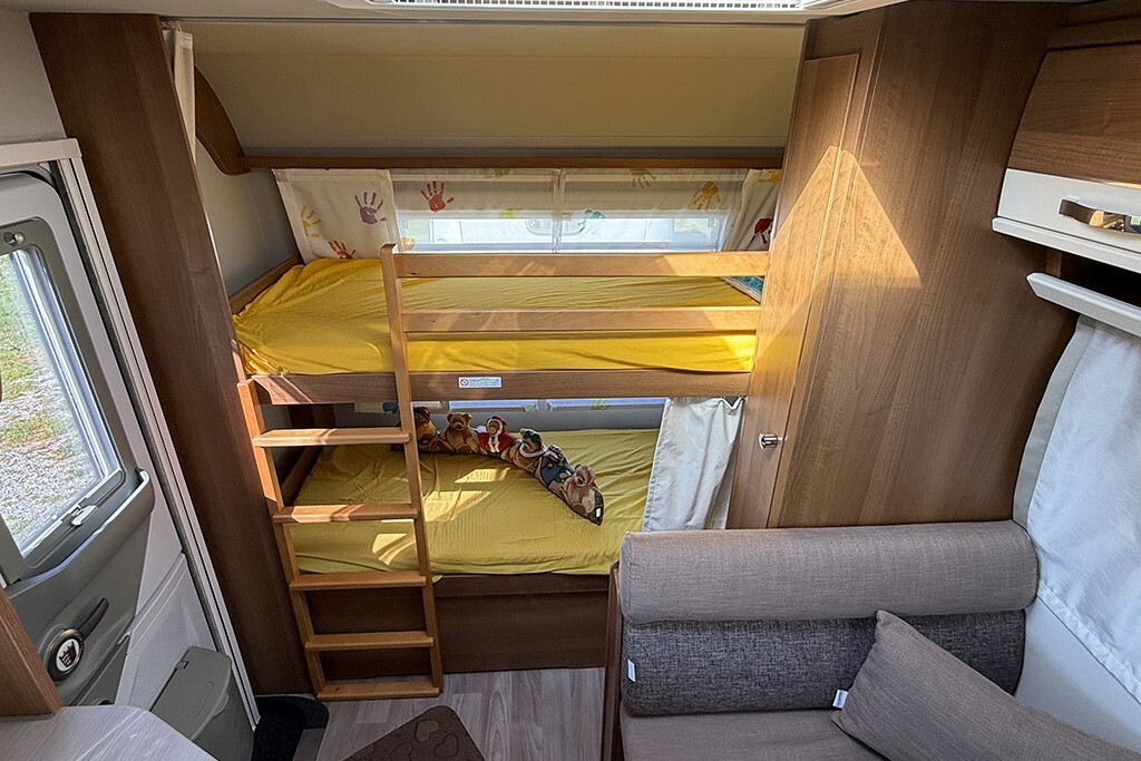 Tabbert Da Vinci 550 DM caravan 6 posti
