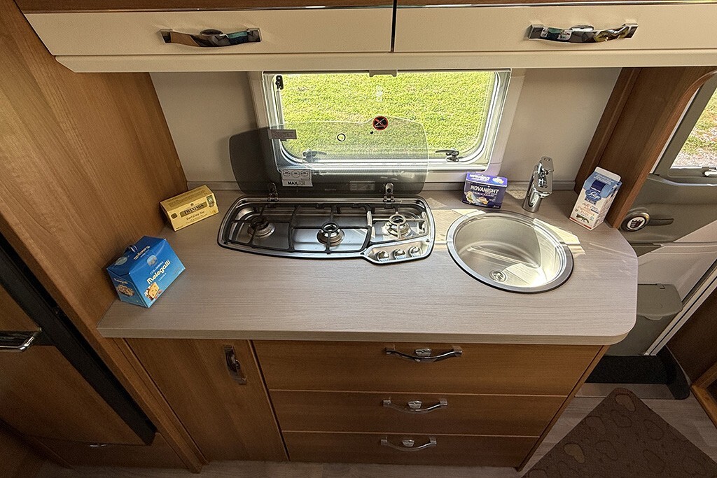 Tabbert Da Vinci 550 DM caravan 6 posti