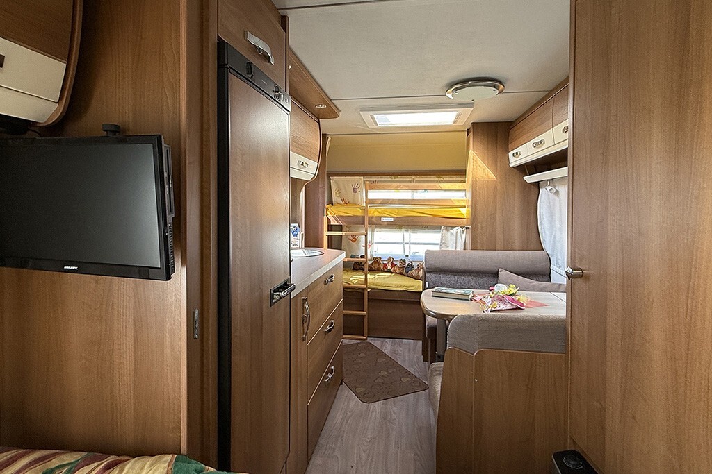 Tabbert Da Vinci 550 DM caravan 6 posti