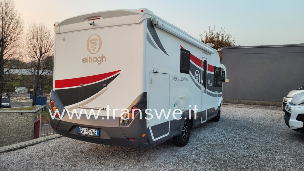 Elnagh I-Loft 450 letto matrimoniale posteriore e 