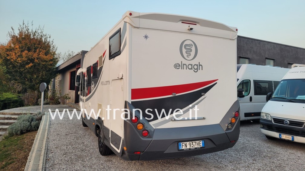 Elnagh I-Loft 450 letto matrimoniale posteriore e 