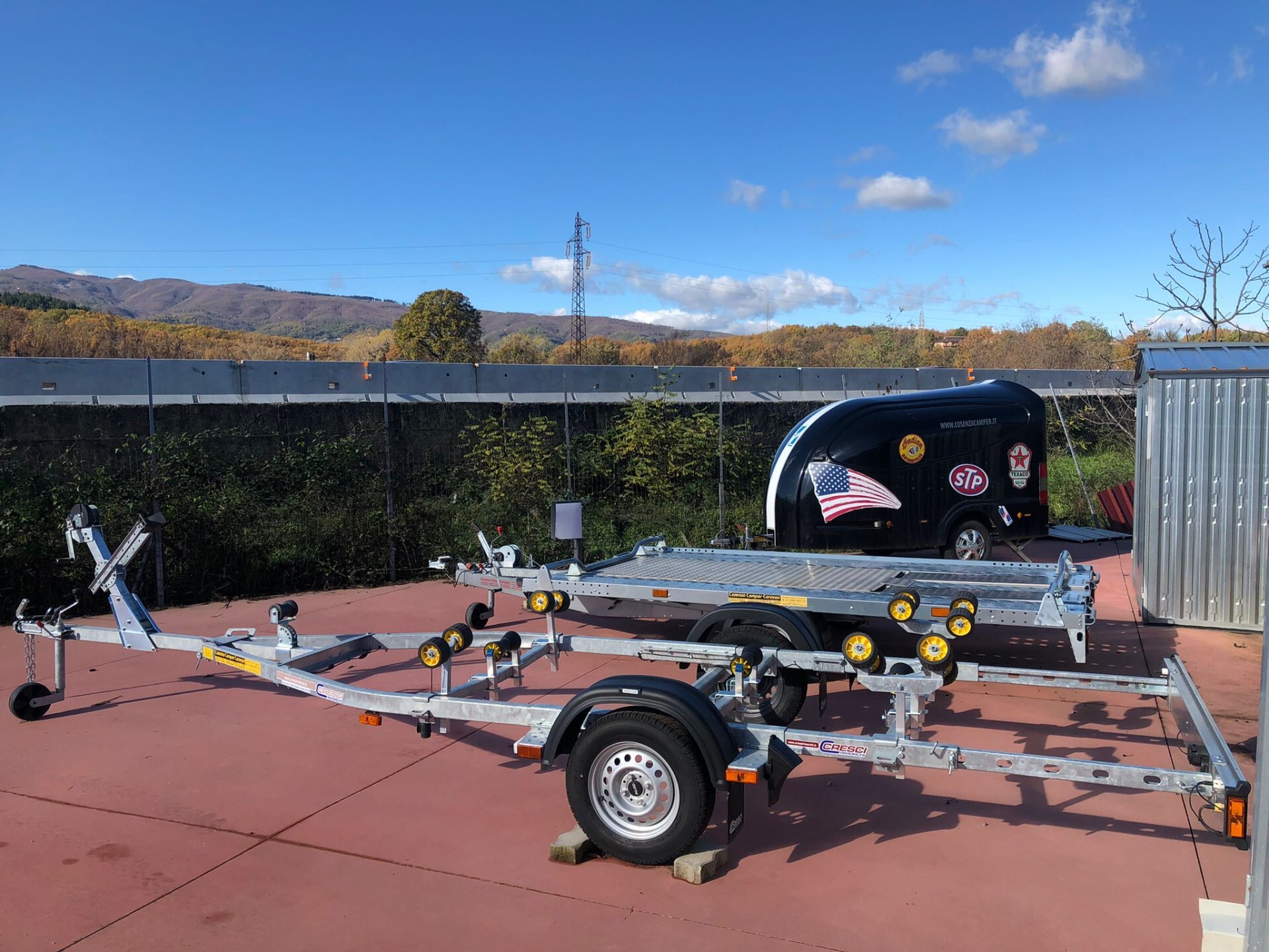 RIMORCHIO CRESCI N750B S.F.-R SEMINUOVO