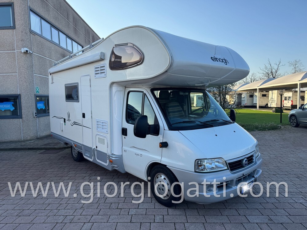 camper Elnagh Super D 105 mansardato con letti a c