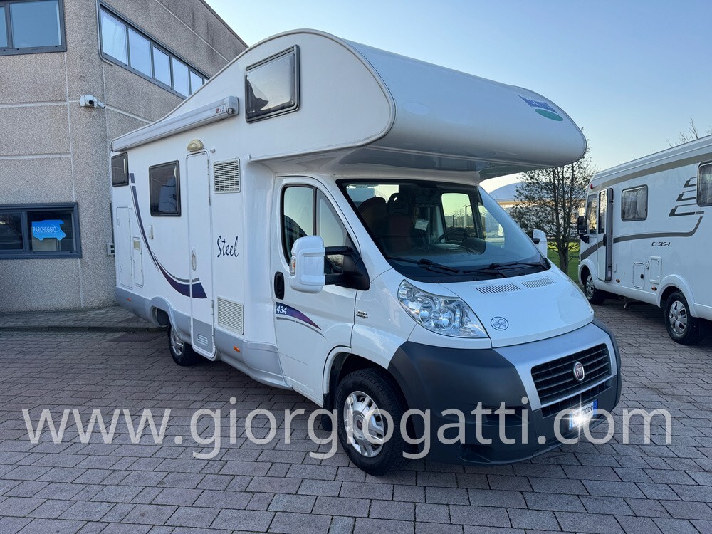 camper Mclouis Mc Louis Steel 434 mansardato con l