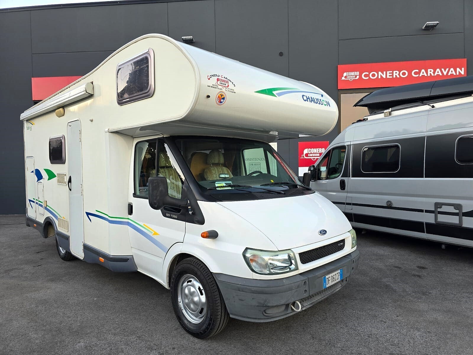 Chausson Flash 3 - MANSARDATO con LETTI TRASVERSAL