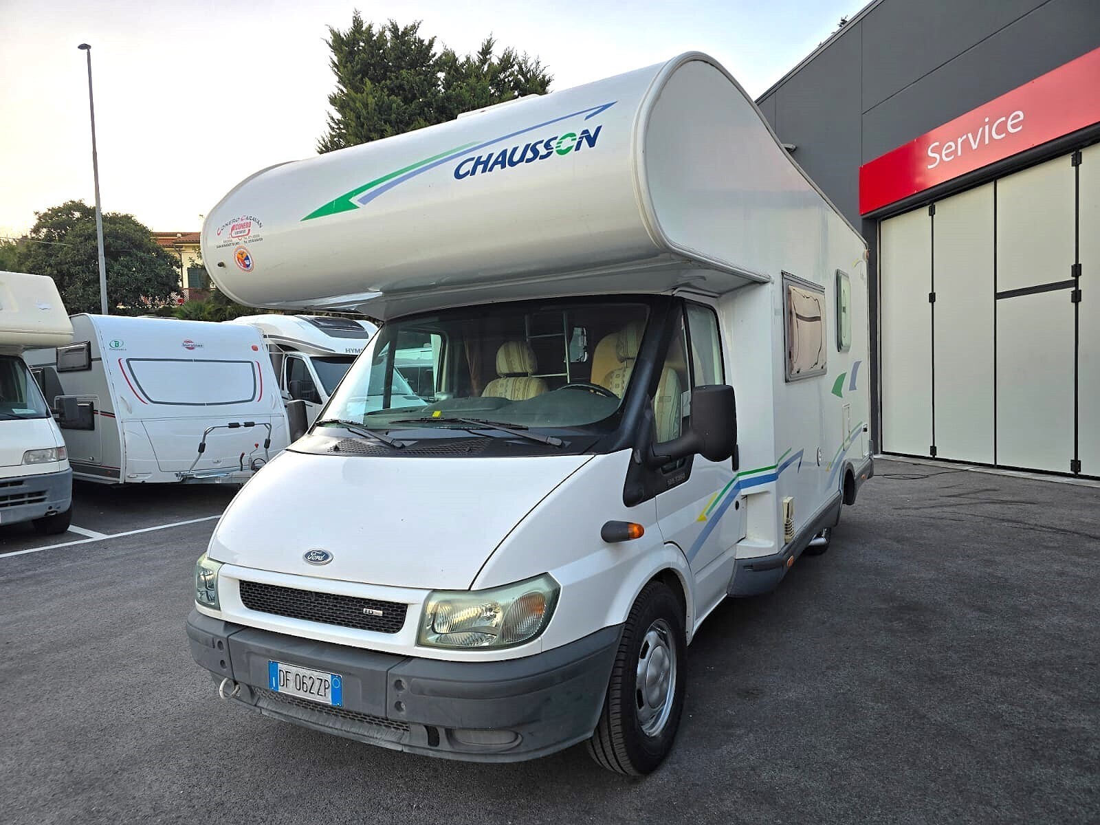 Chausson Flash 3 - MANSARDATO con LETTI TRASVERSAL