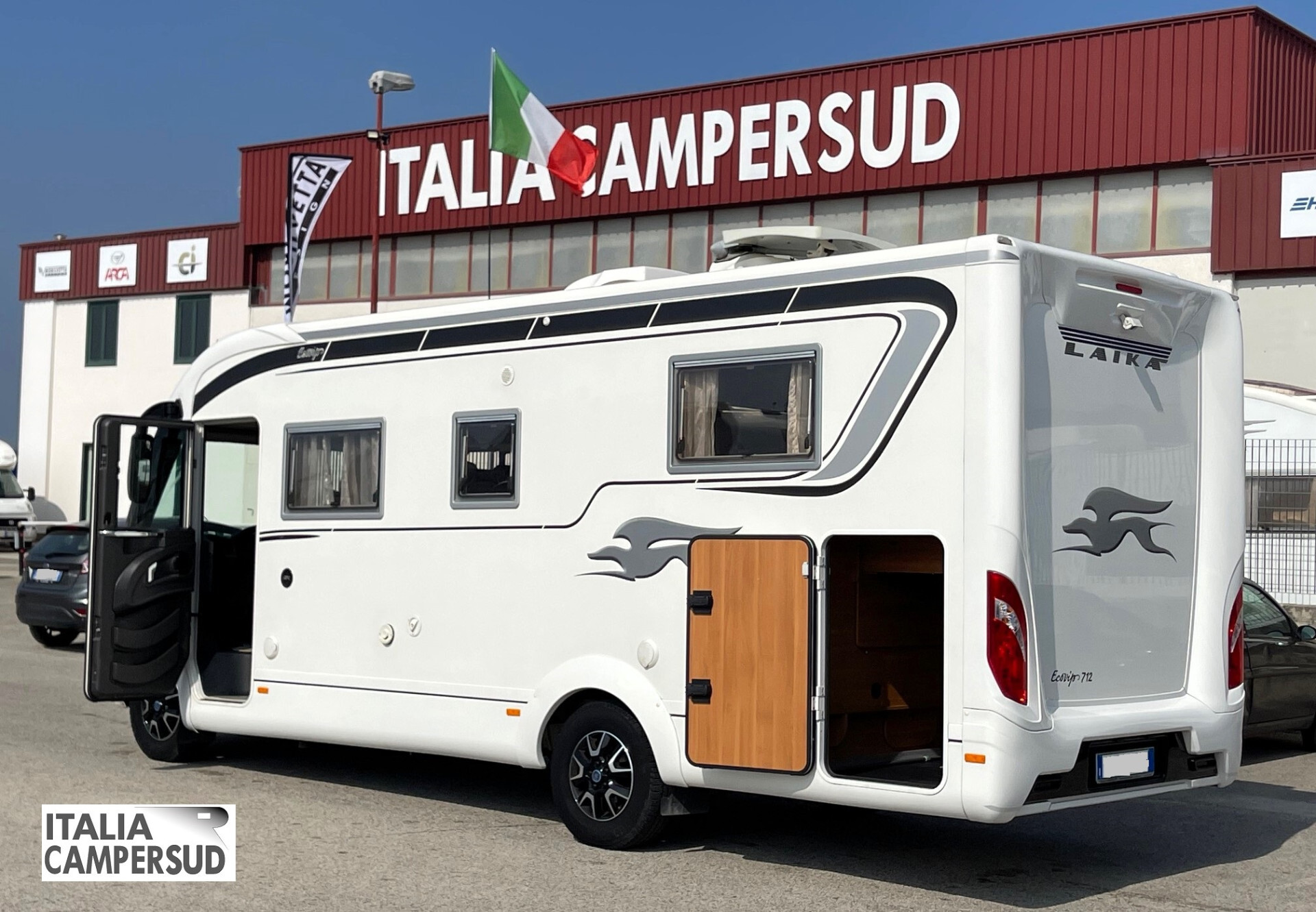 Camper Laika Ecovip 712 Motorhome Fiat Ducato Del 