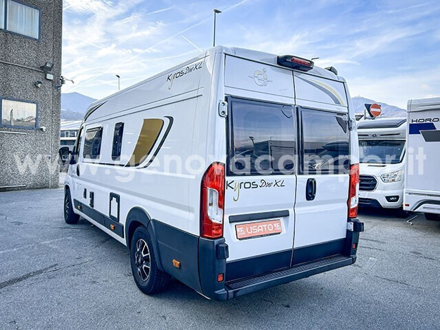 CI Kyros DUO XL Van 640 letto posteriore basculant