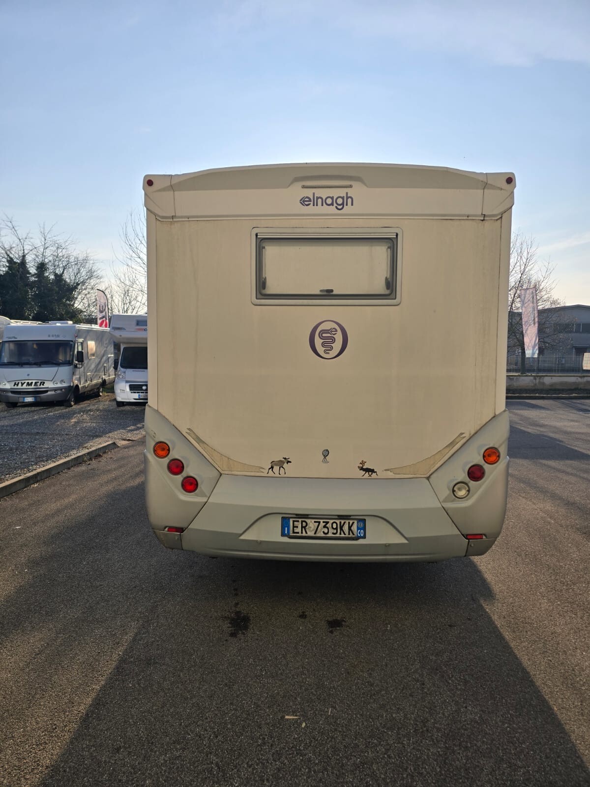 CAMPER MANSARDATO ELNAGH DUKE 54 CON LETTO MATRIMO