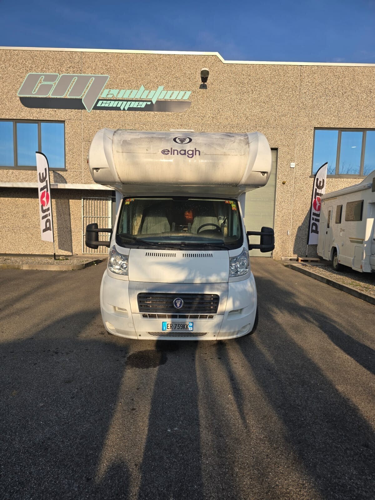 CAMPER MANSARDATO ELNAGH DUKE 54 CON LETTO MATRIMO