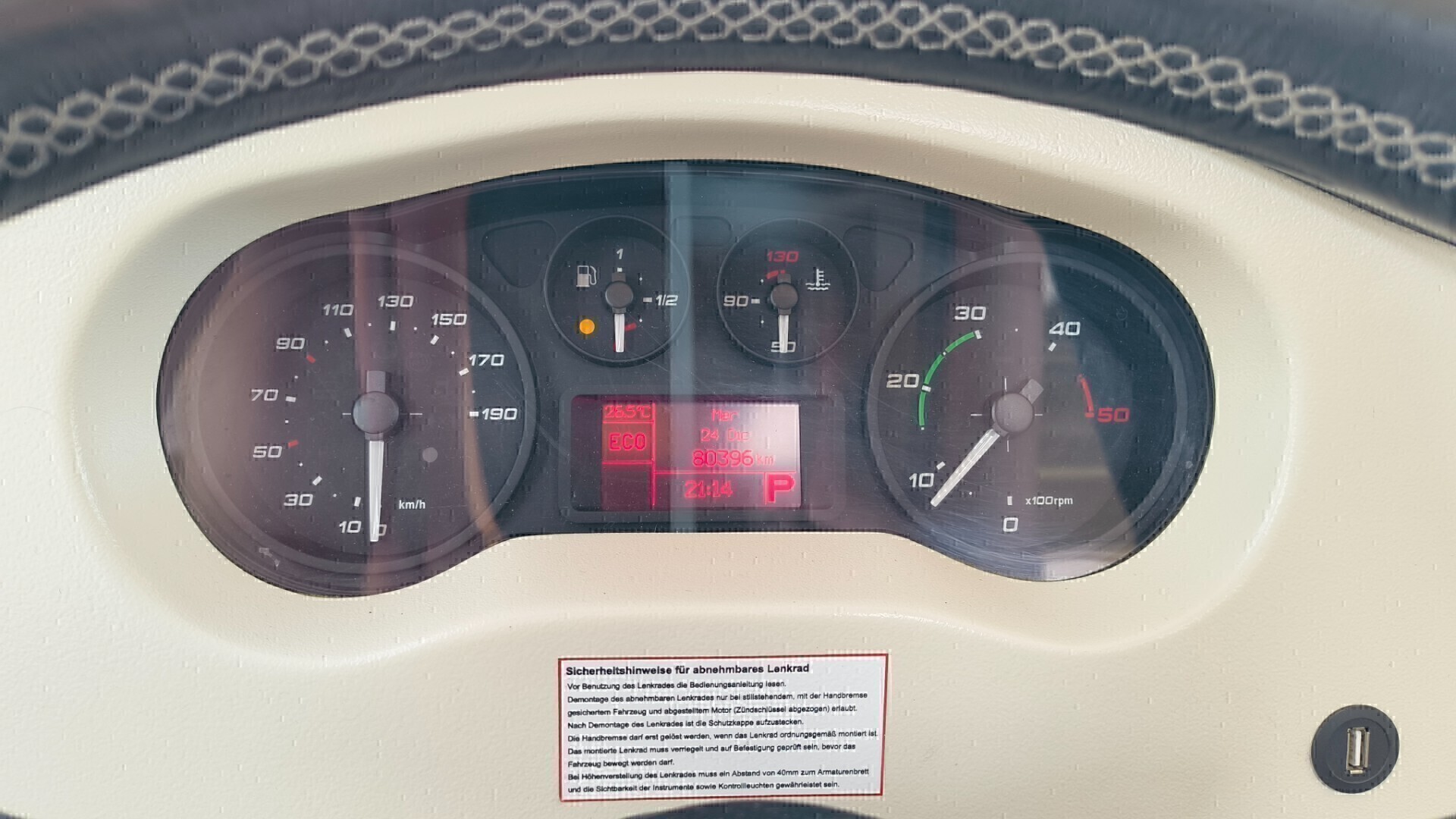 Concorde CREDO 791 L-AUTOMATICO MOTORHOME PATENTE 