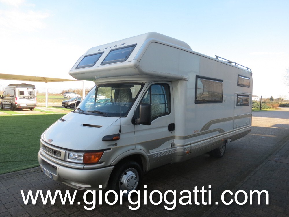 camper Laika Ecovip 2i Iveco Daily Mansardato dopp
