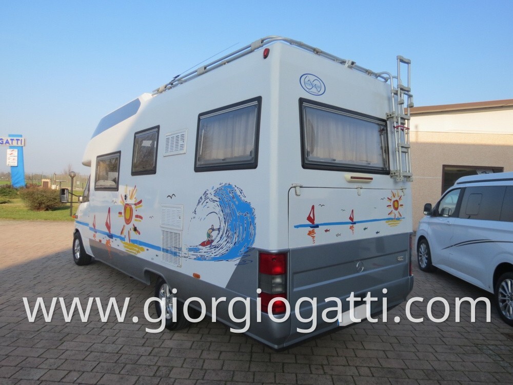 CAMPER AZ SYSTEM 700 MECCANICA MERCEDES CAMBIO AUT