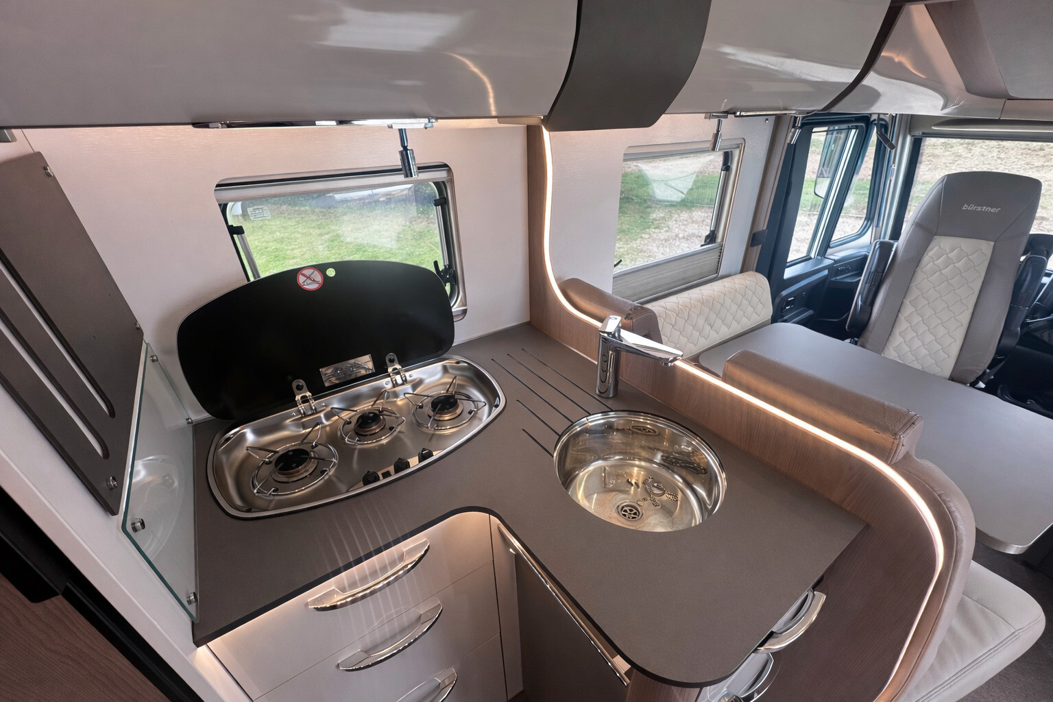 MOTORHOME BUERSTNER IXEO I 690 G - LETTI GEMELLI, 