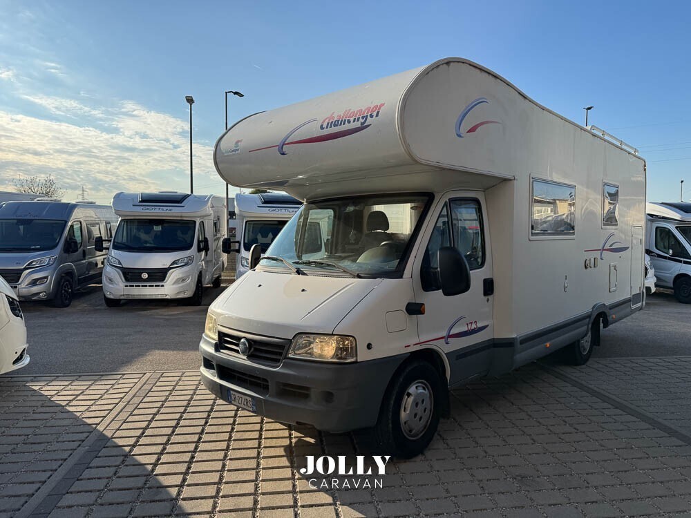 Camper Usato Challenger 317 – Mansardato 6 posti