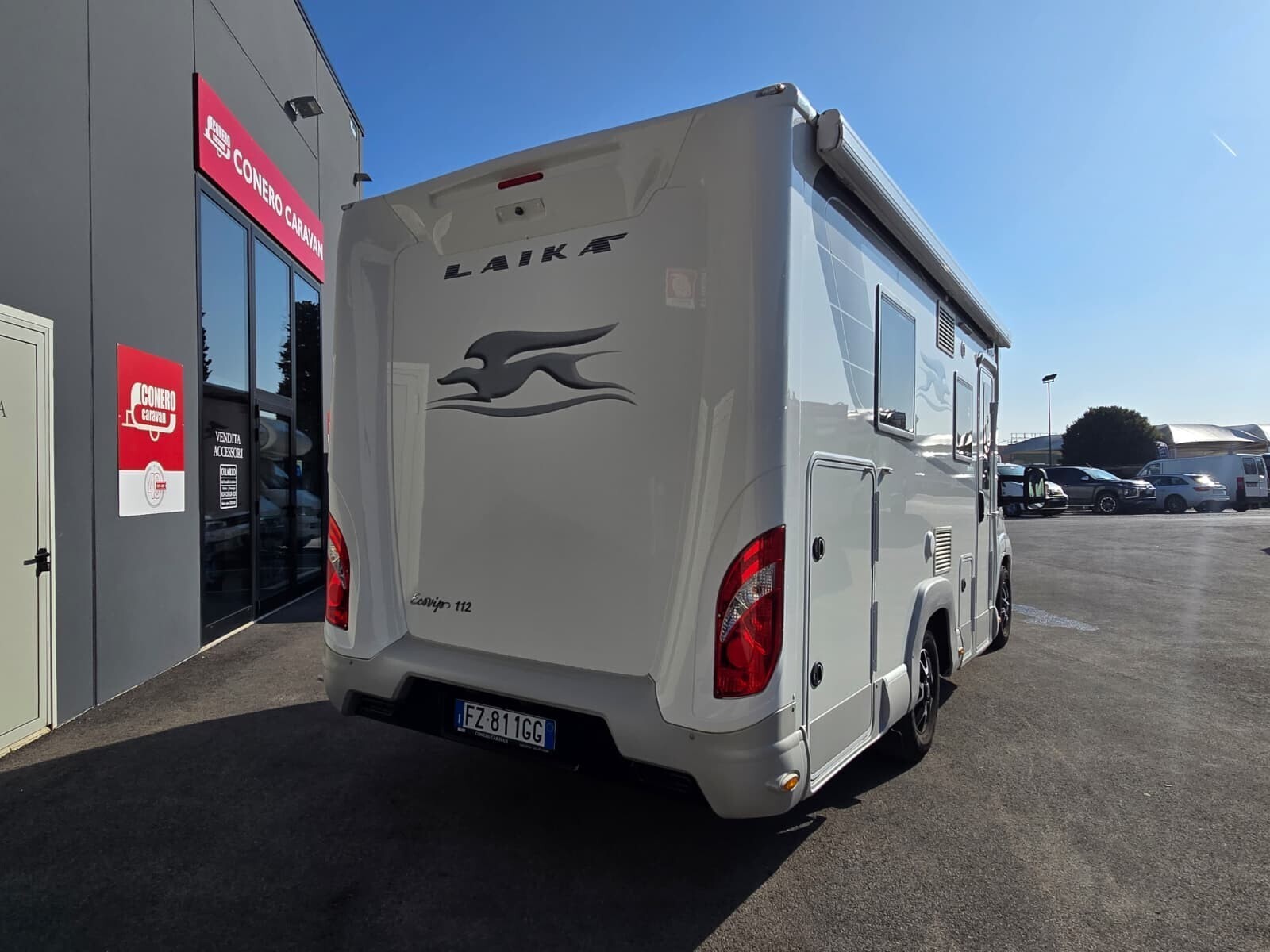Laika ECOVIP 112 CAMPER SEMINTEGRALE LETTO NAUTICO