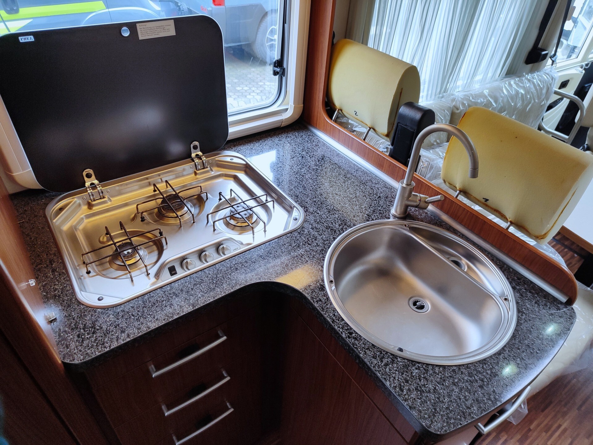 Hymer/eriba B 654 Legend Motorhome con letto alla 