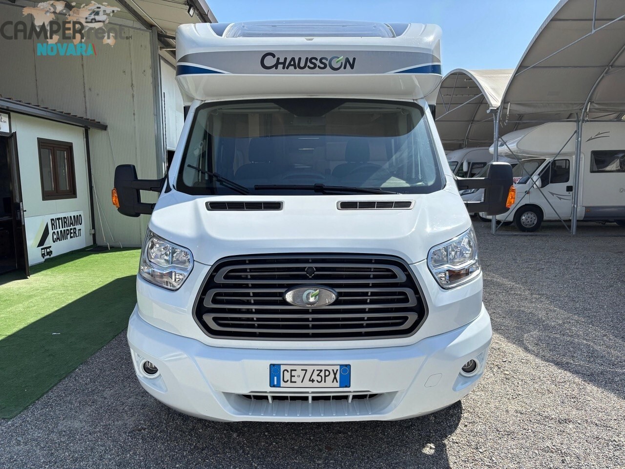 Chausson FLASH 628 EB - SEMINTEGRALE LETTO NAUTICO
