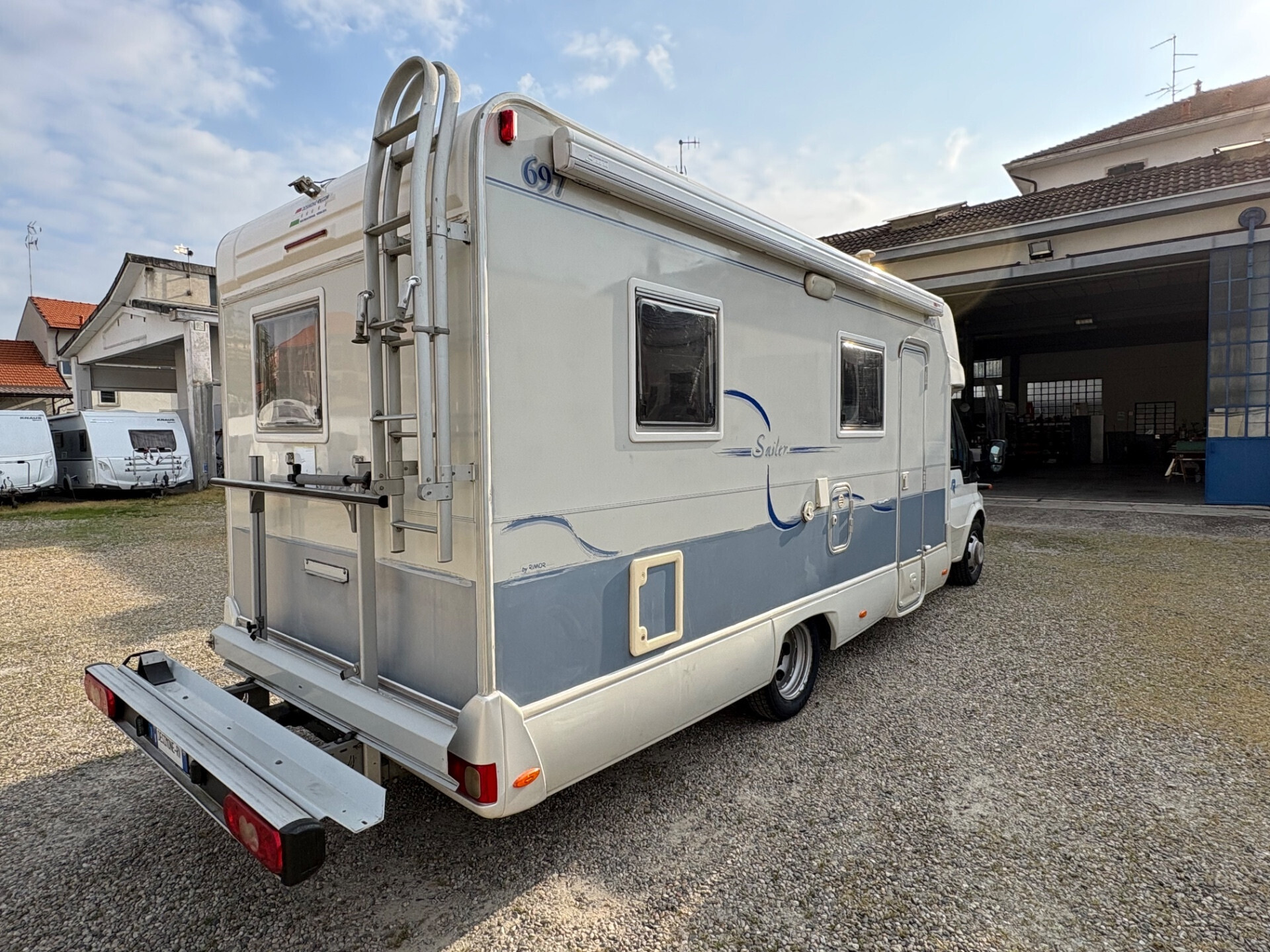 Rimor Sailer 697-posti 4-clima-porta moto