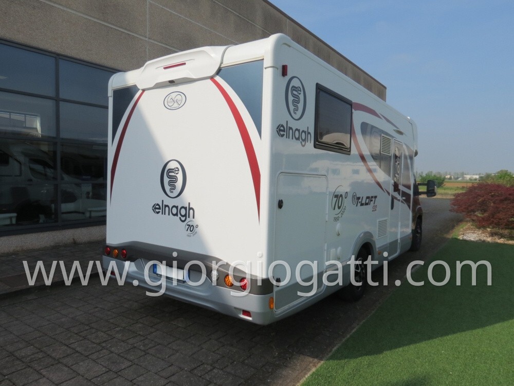 CAMPER SEMINTEGRALE ELNAGH T-LOFT 532 70*ANNIVERSA